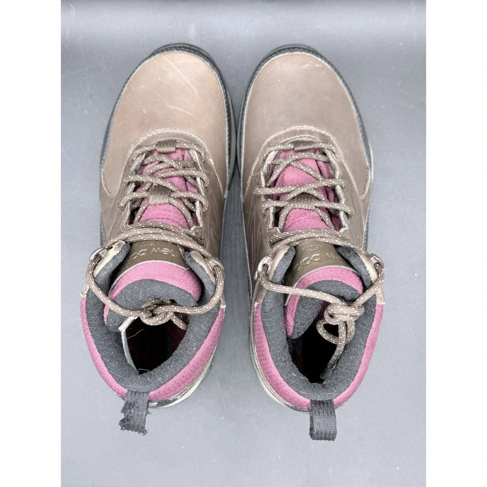 New Balance 1400 V1 Womens Hiking Boots Brown Leather Waterproof WW1400DB Sz 6.5